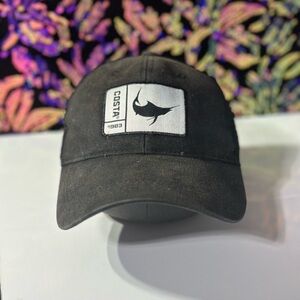 Costa Charcoal Black Logo Cap